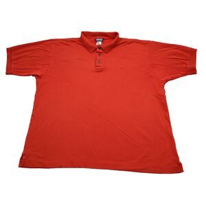 Patagonia Shirt Mens L Red Organic Cotton Chest Button Short Sleeve Collared Top